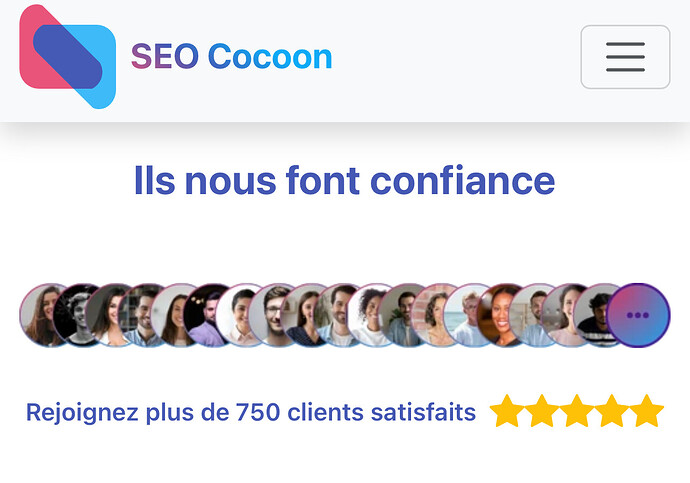 Plus de 750 clients ?